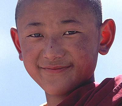 Young Monk, Ganden Monastery